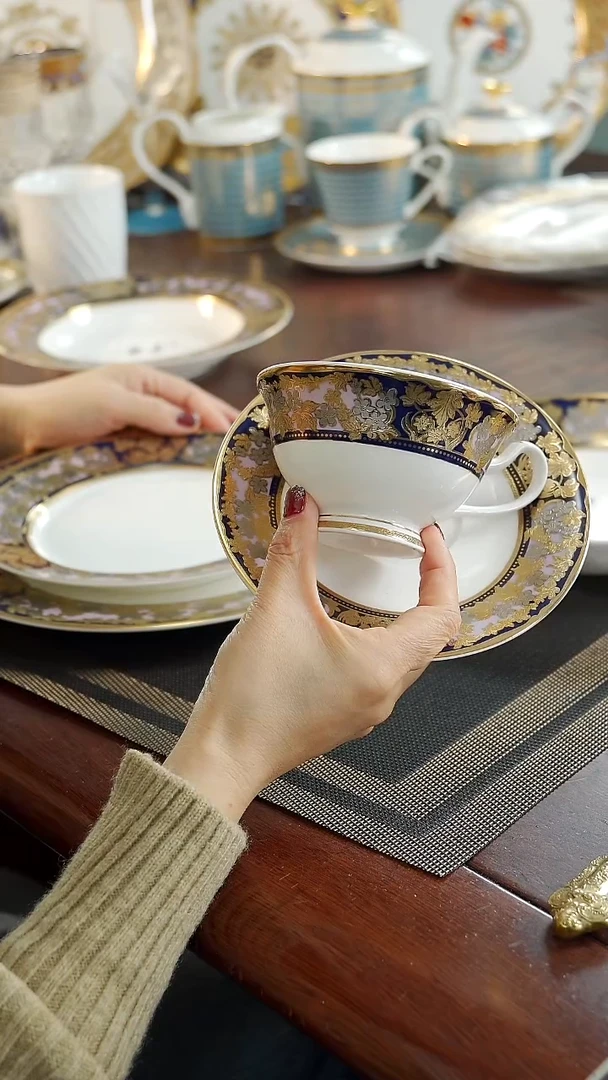 瓷片咖啡杯碟  福利价