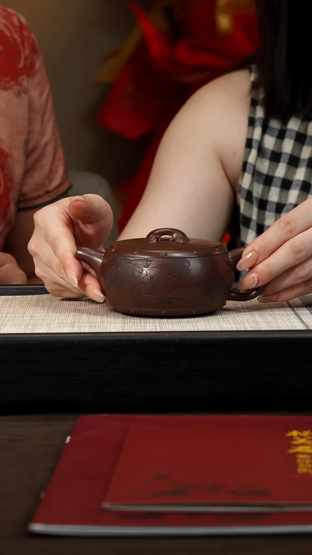 茶壶紫砂【P023】钟鼓 230c YMJ