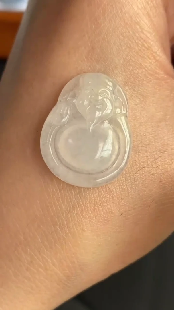 颈饰未镶嵌翡翠财神~