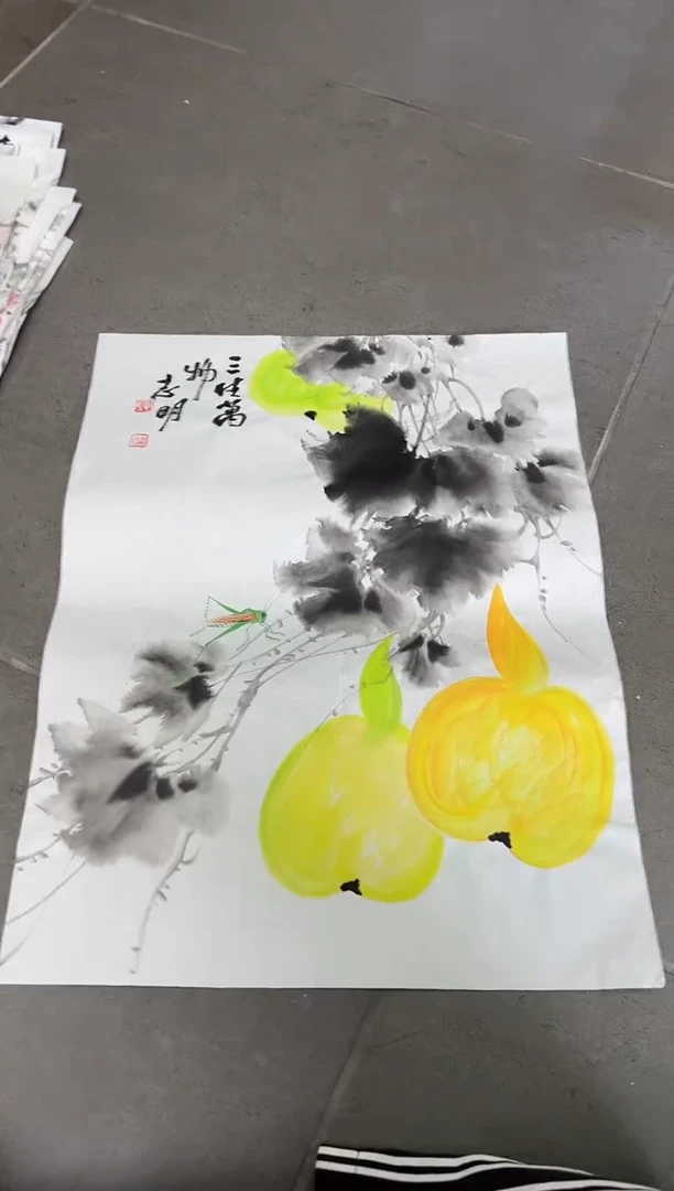 绘画韩江书画-陈志明2