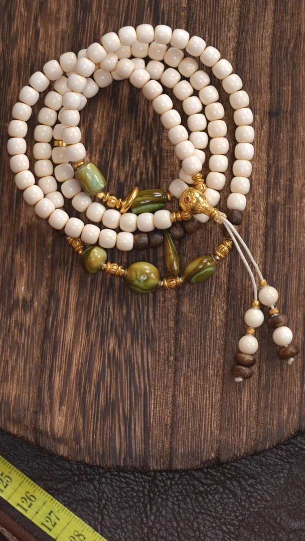 未镶嵌绿松石项链1