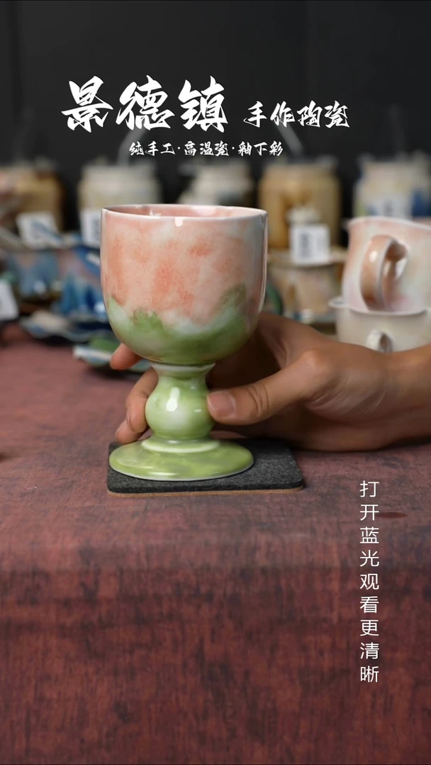 原创原创景德镇手工高温陶瓷663