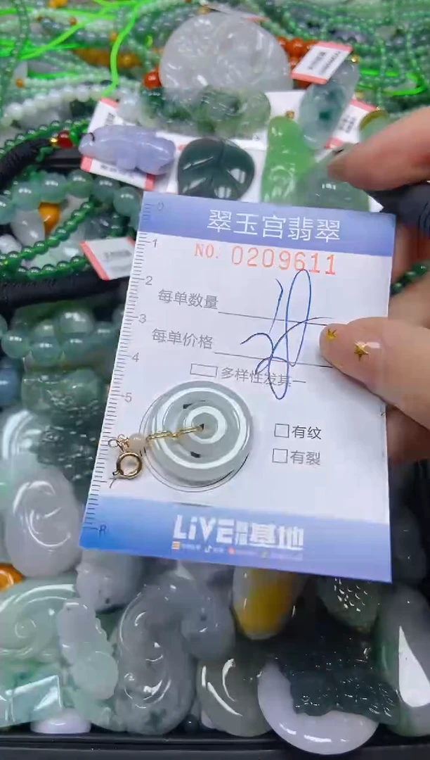 颈饰未镶嵌翡翠闪购C0209611