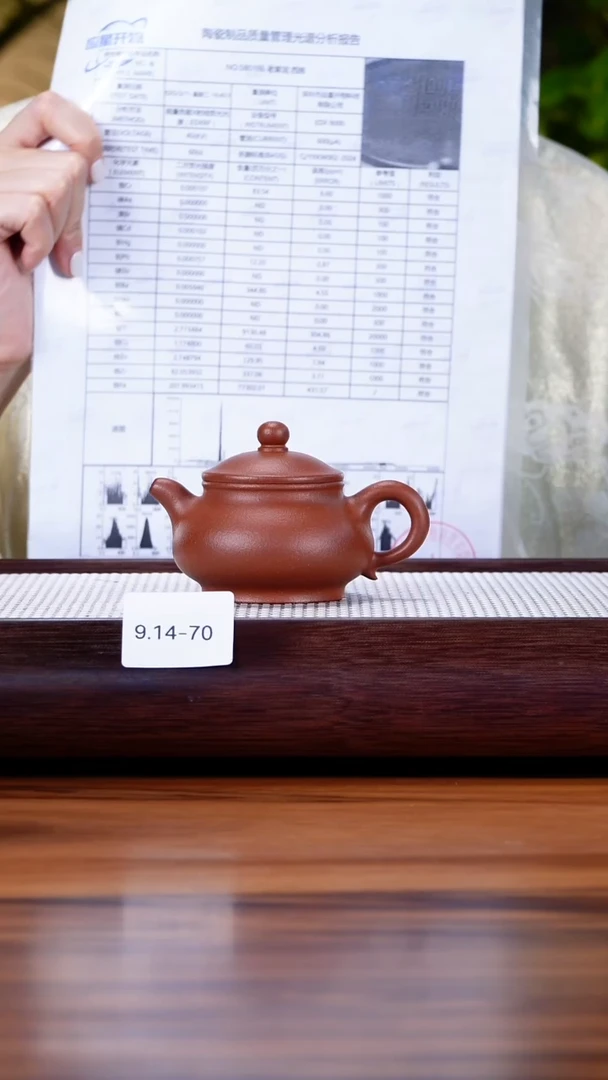 茶壶紫砂9.14-70红降坡 潘壶130