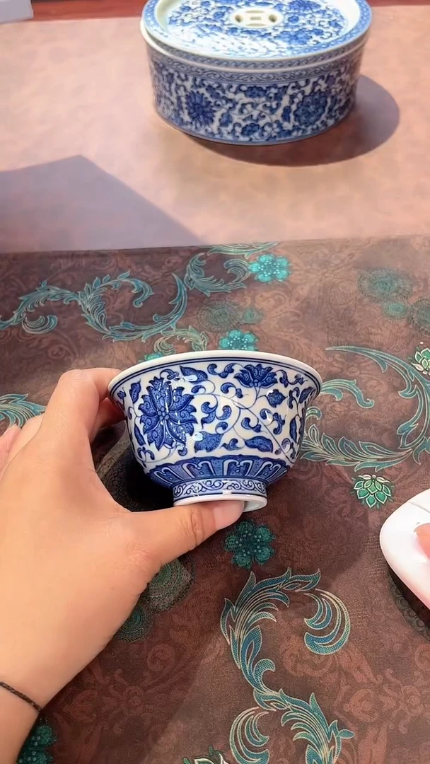 镹曰小铺手工手绘柴窑茶具