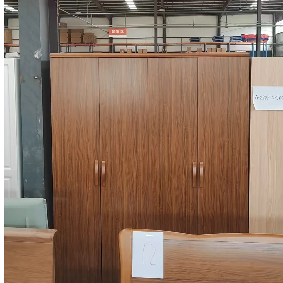 阳光林森(特)固定中式挂杆衣柜衣橱柜子家用红橡木衣柜