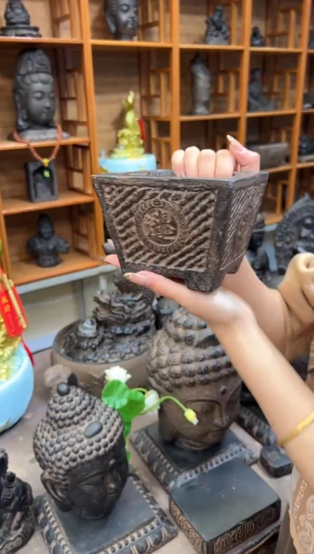 陶土【火山泥】日进斗金盆