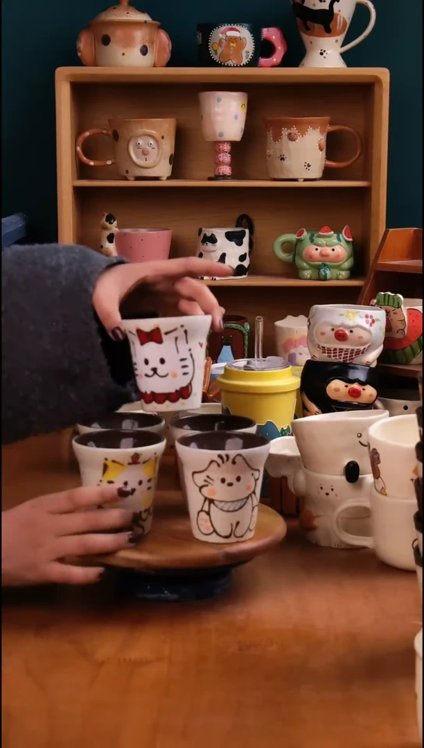 摆件陶景德镇原创手工陶瓷