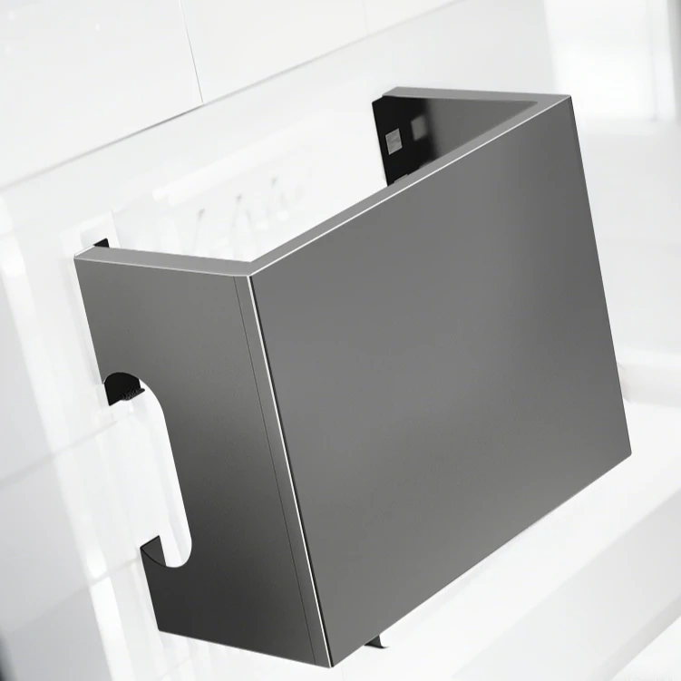 燃气管道热水器遮挡罩置物架遮丑热水器遮挡置物架免打孔壁挂式