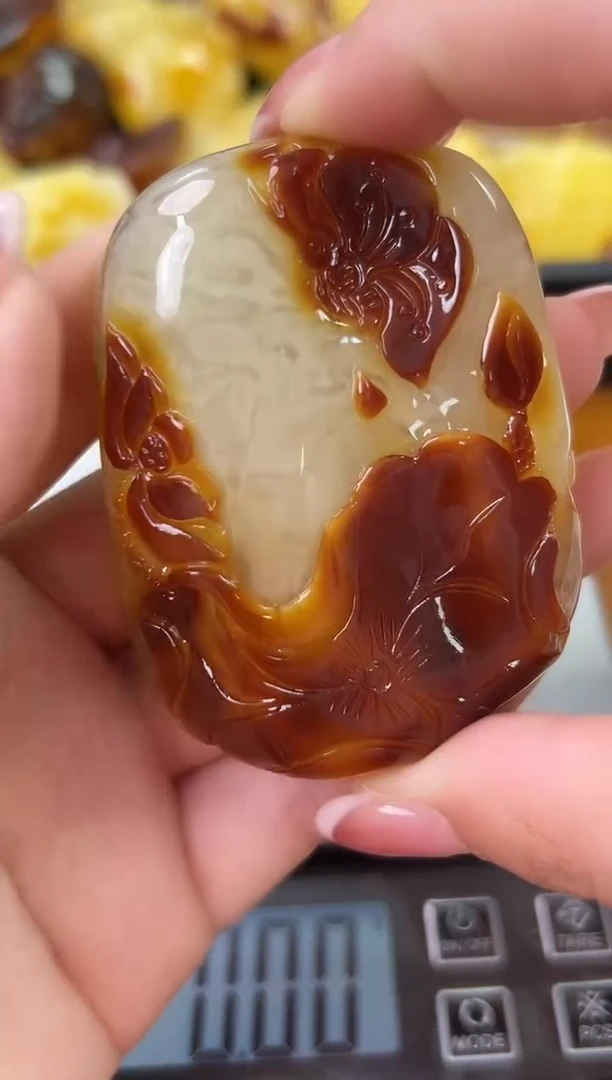 未镶嵌蜜蜡裸石琥珀蜜蜡吊坠