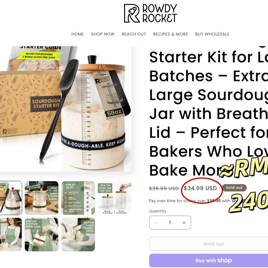 34美刀！一罐多用！高性价比~不仅发酵酸面包！万物皆可装收纳罐