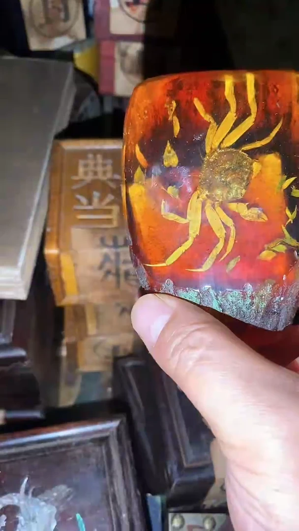 香榧木摆件一个【绍文甄选】