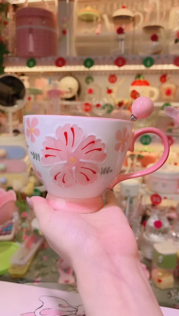 其他品质好发货快放心拍！花朵早餐杯