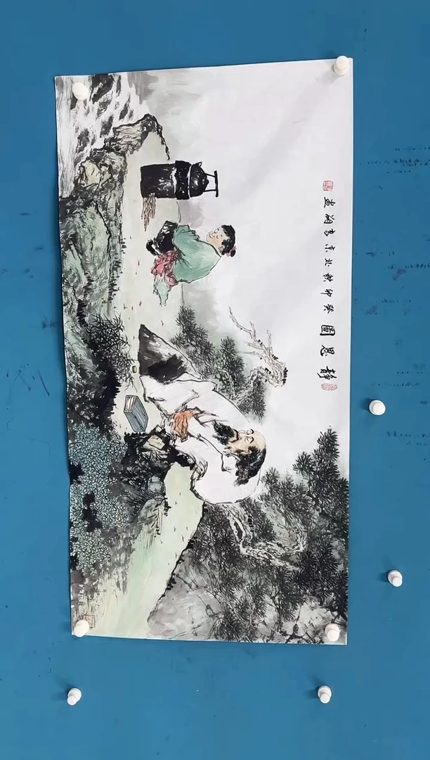 国画9.19-珍品-冯高翔-四尺-74