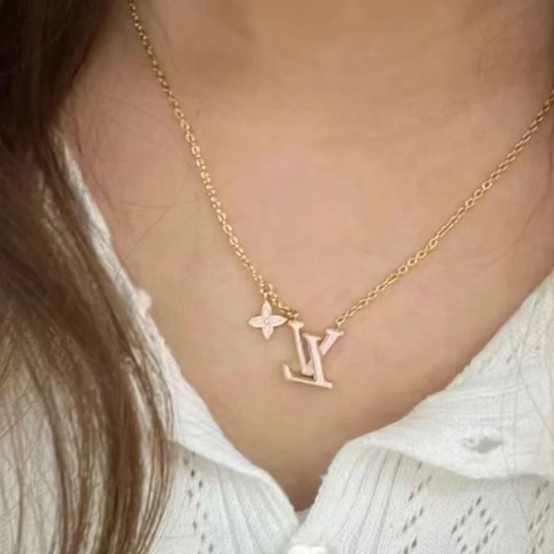 未使用 LouisVuitton/路易威登 【欢欢活动】 ICONIC系列 字母项链