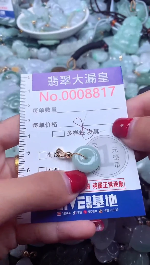 颈饰未镶嵌翡翠8817