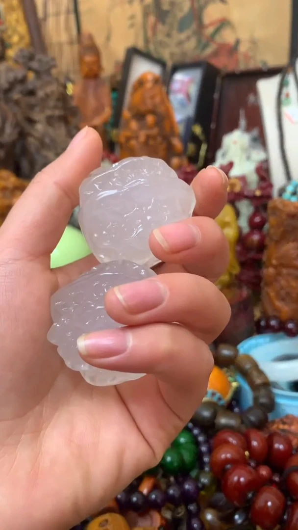 【闪购商品】贝壳把件海云母如图所示主播推荐34643213