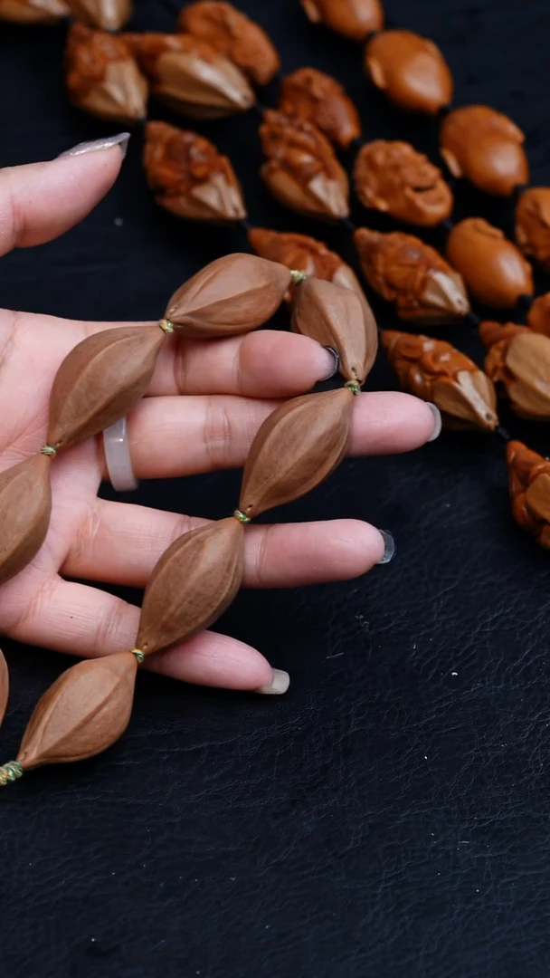 【闪购商品】橄榄核手串/手链原皮素珠多样性