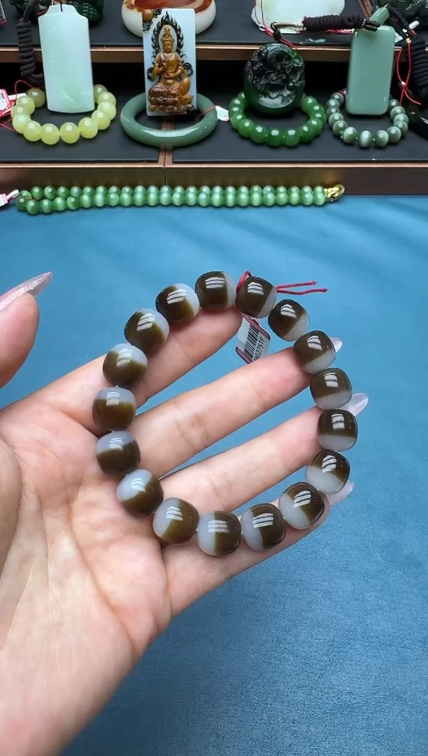 手串未镶嵌和田玉qmt12