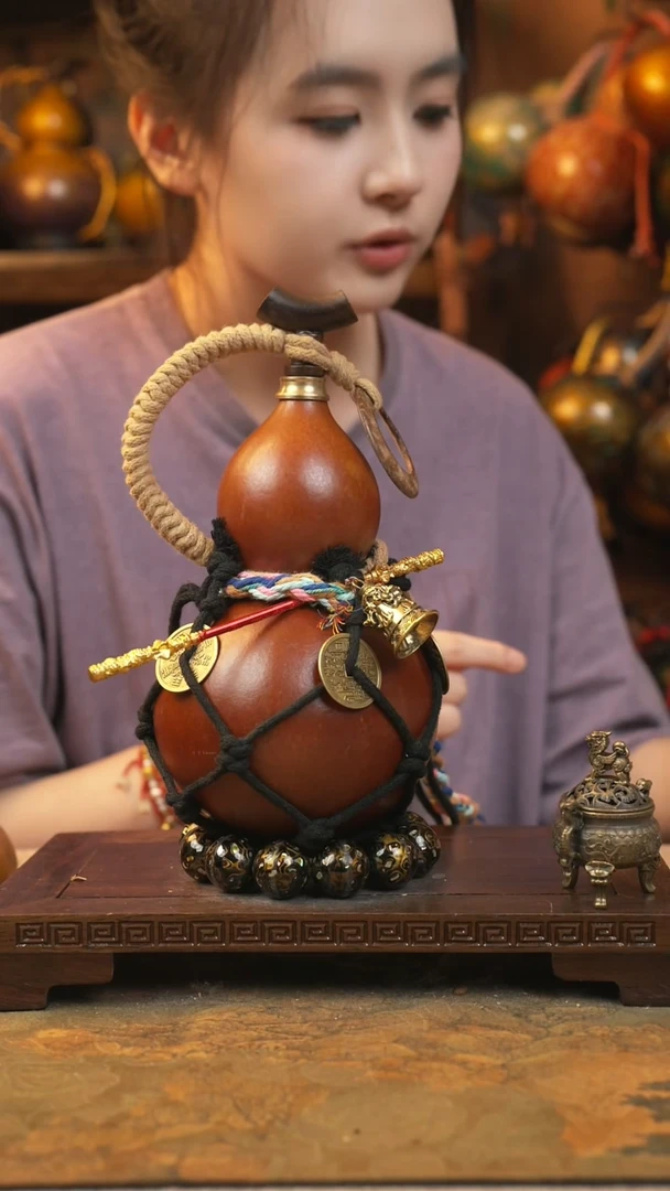 285大漆一物一拍记葫堂出品【不带手串】