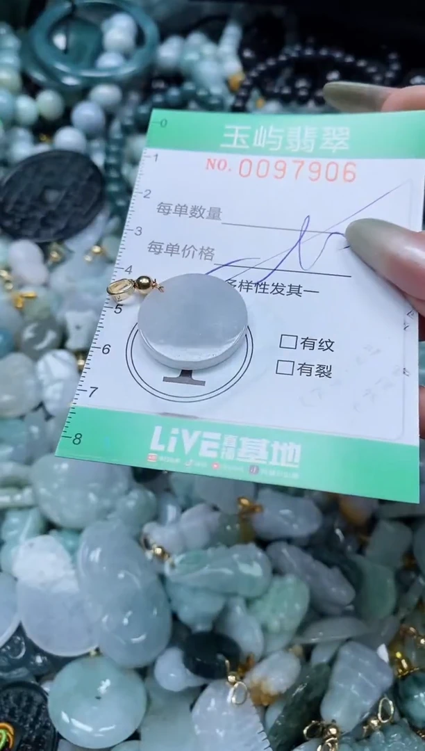 【闪购商品】翡翠未镶嵌颈饰闪购0097906多样性发其一