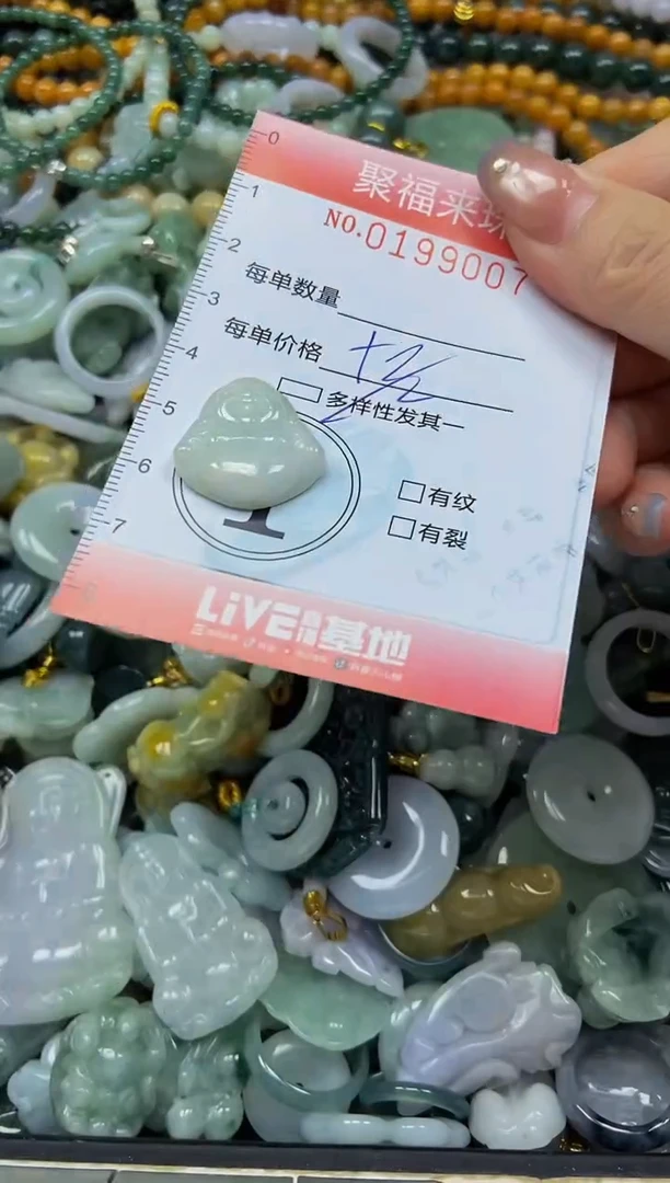 翡翠未镶嵌颈饰闪购0199007多样性发其一