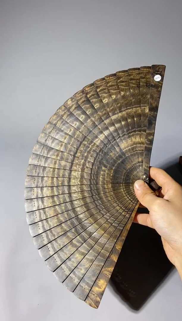 金丝楠269号21cm小叶桢楠扇子