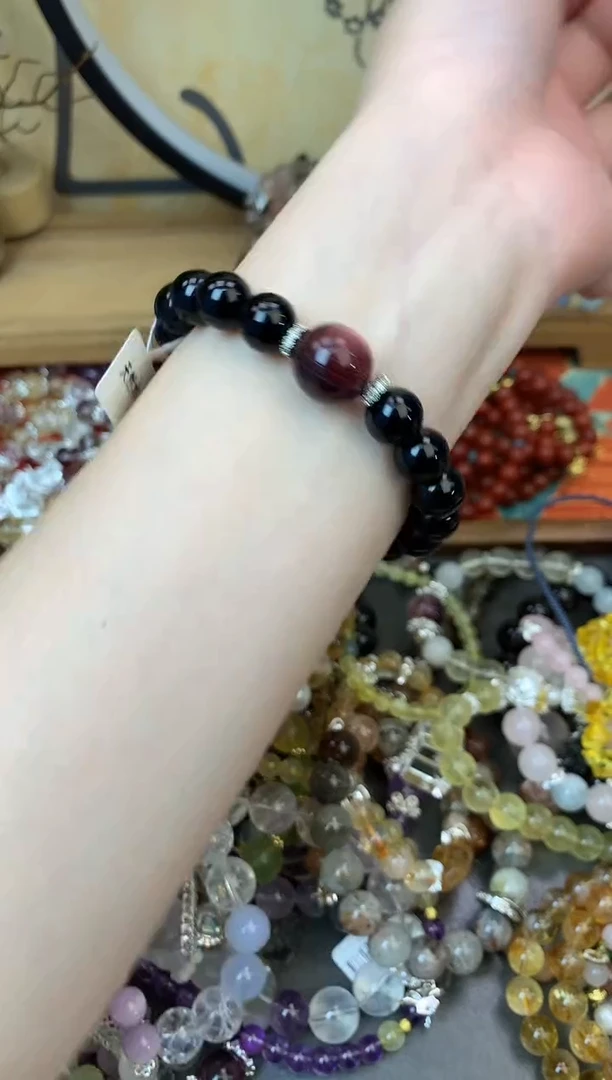 【闪购商品】黑曜岩手饰未镶嵌391