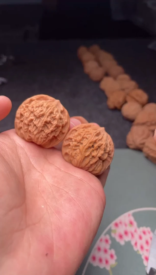 把件文玩核桃a187   盘龙纹   35尺