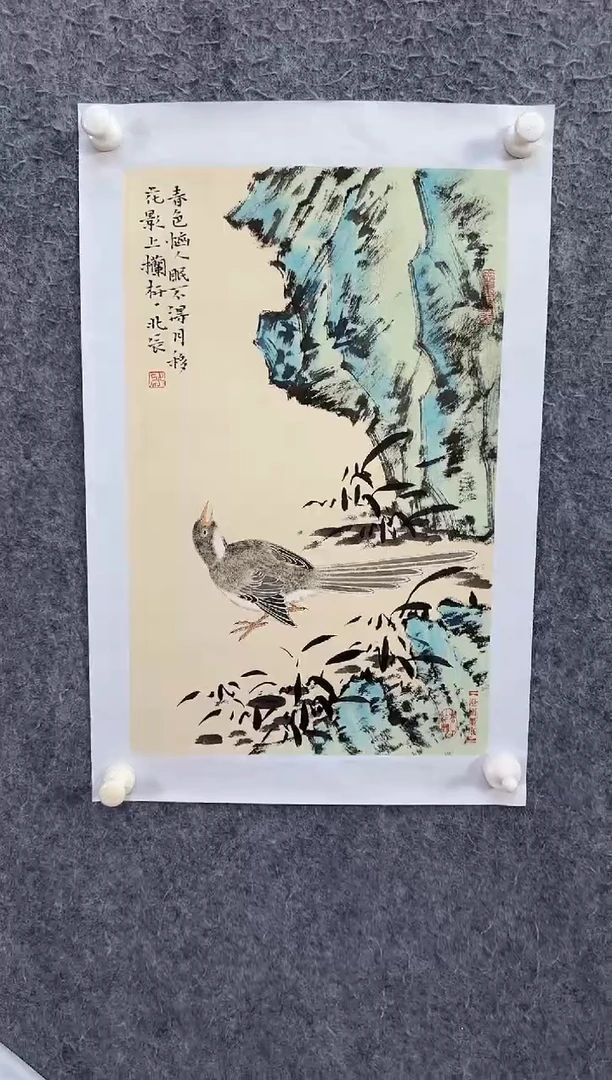 【闪购商品】国画ST-HBC花鸟绘画作品