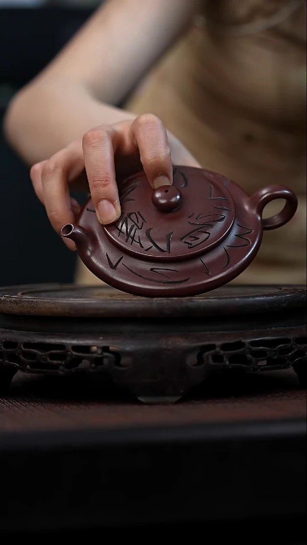 茶壶紫砂宜兴岁颐传砂原矿全手44