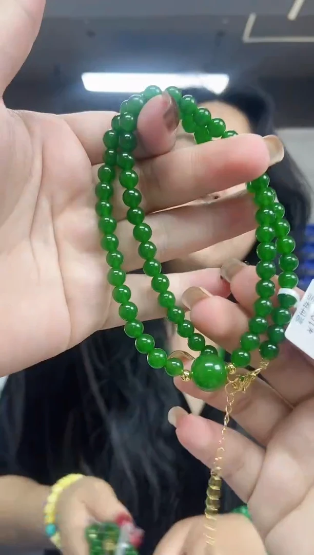 【闪购商品】和田玉项链未镶嵌多样性发其一颜色微差