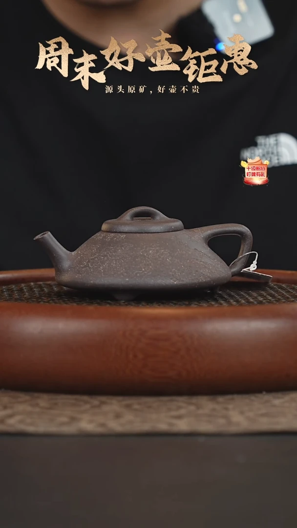 茶壶紫砂13b33紫玉金砂合瓢