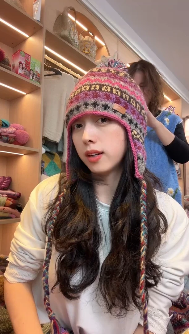 羊毛米*百羊毛护耳帽B594