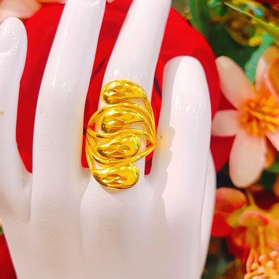 合金戒指 最新款夸张戒指女戒指 مەڭگۈ ئۆزگەرمەيدىغان ئۈزۈك 117