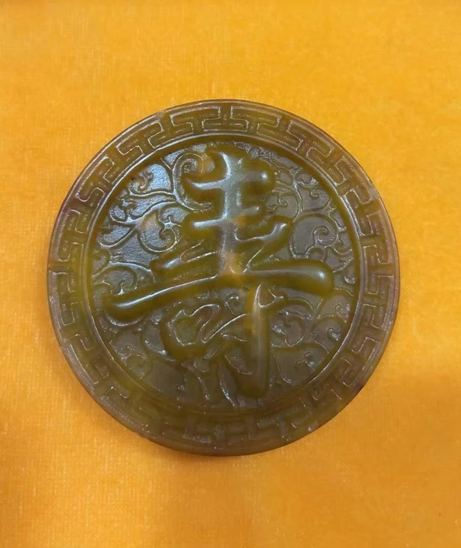 寿字居家雕刻摆件