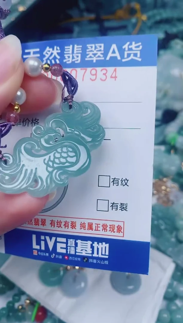 颈饰未镶嵌翡翠00007934