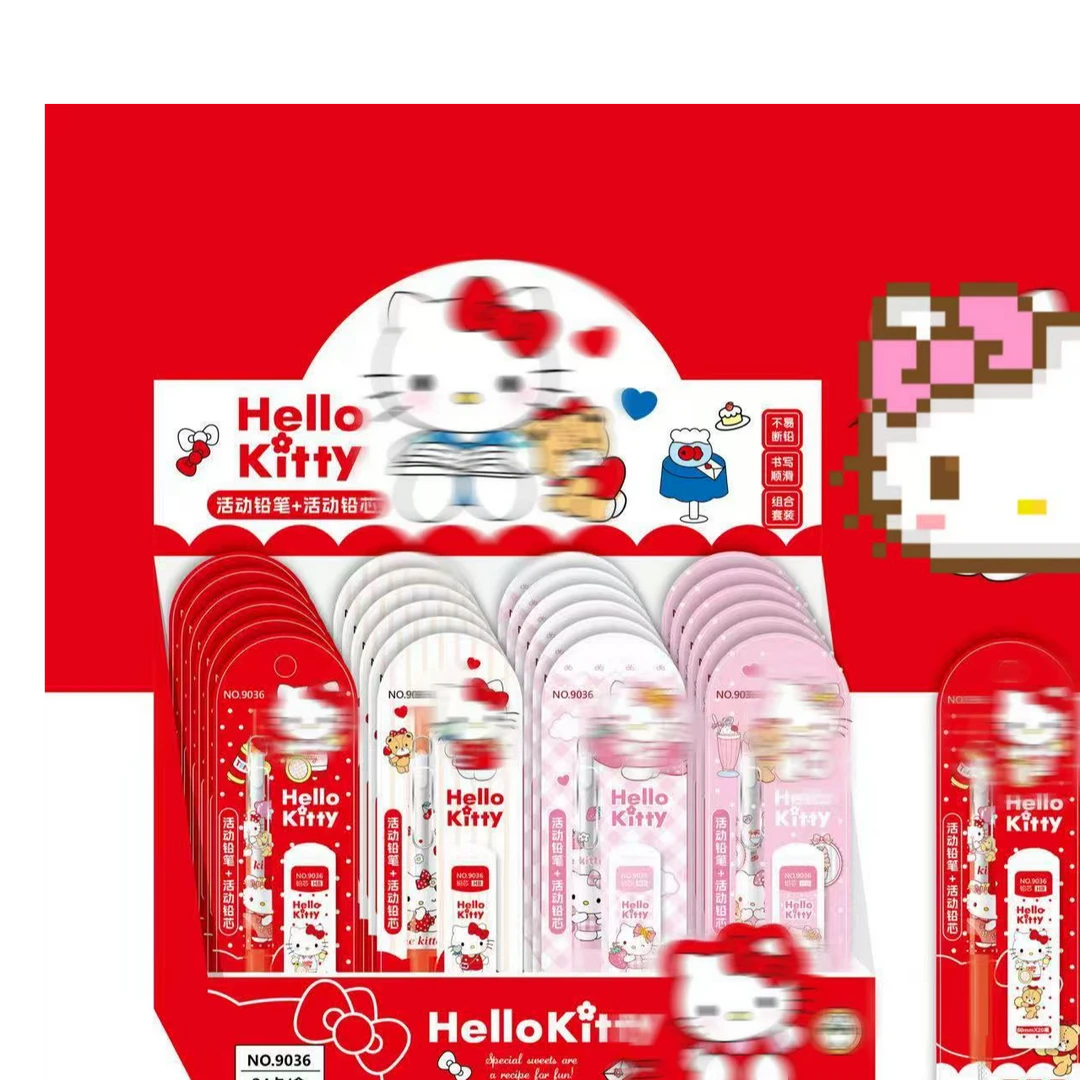 9032卡通自动铅笔套装【到手一盒24卡】