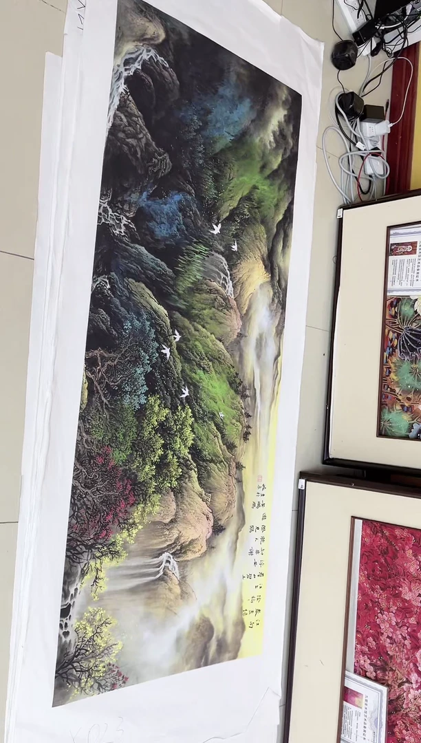 国画九霄甄选国画作品x023