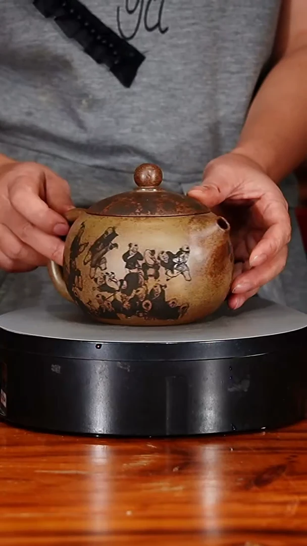 宜兴原矿紫砂壶茶壶500C