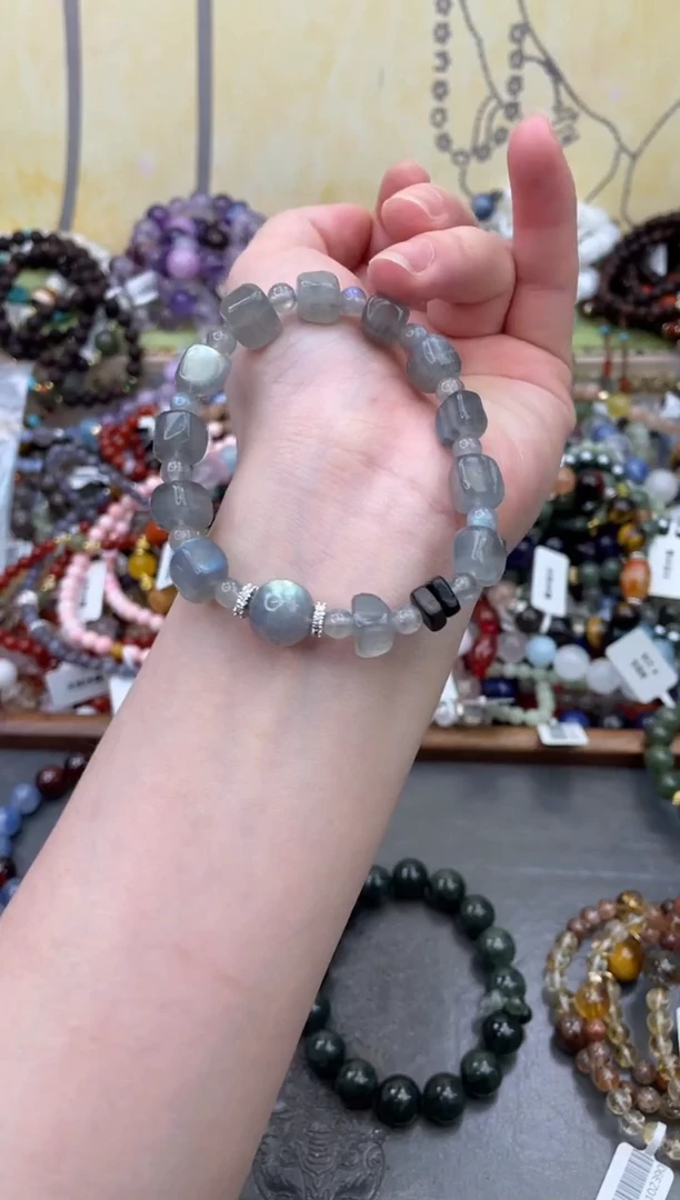 未镶嵌手链月光石413