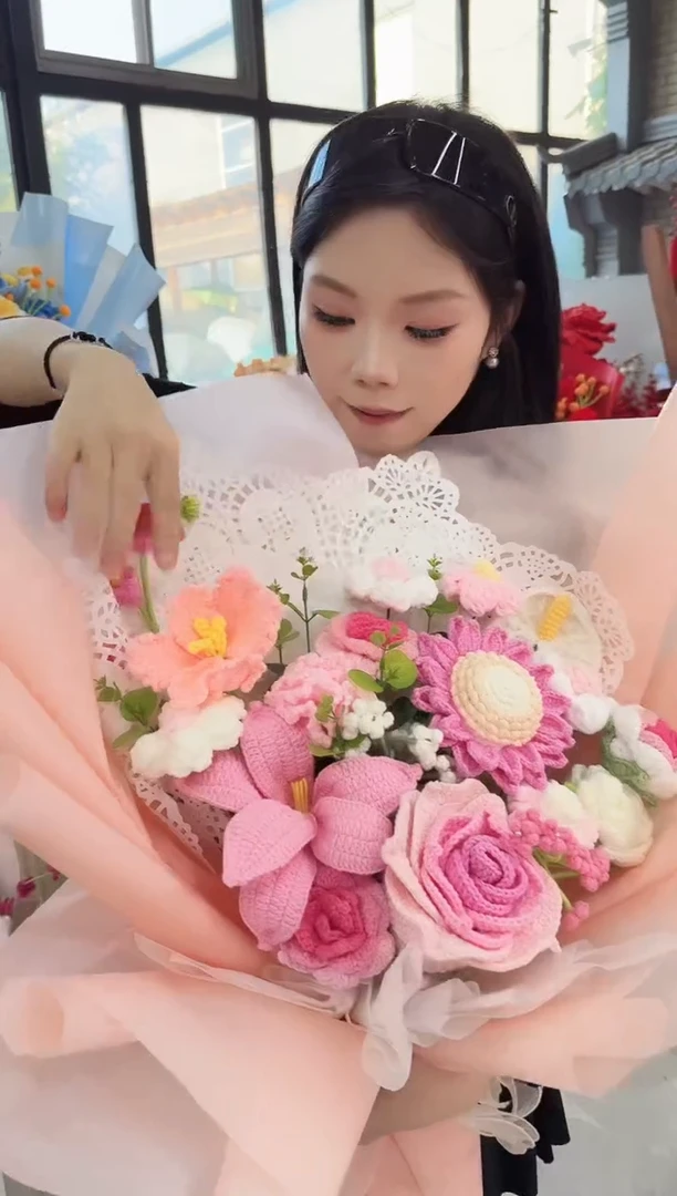 非遗手工定制花束，孤品清仓！！