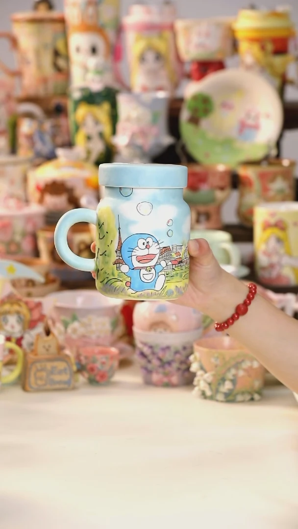 其他景德镇釉下彩手绘设计师款陶瓷