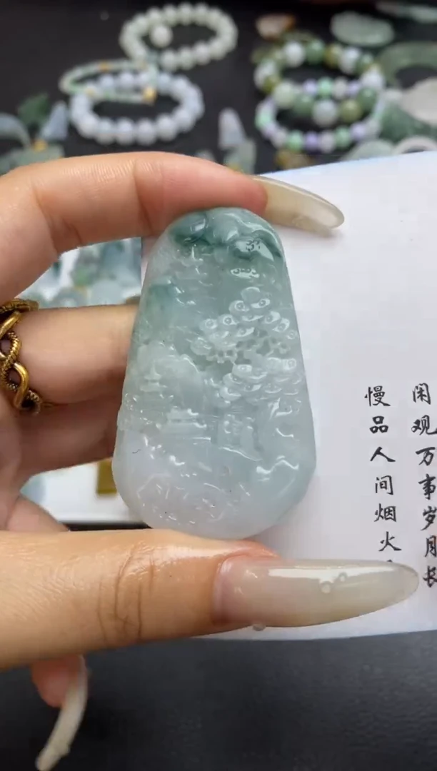 未镶嵌定制翡翠翡翠毛货~