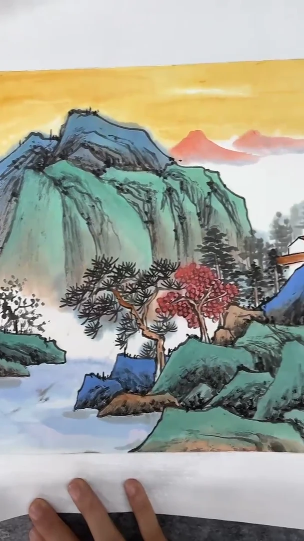 国画李耀春-1平尺-山水