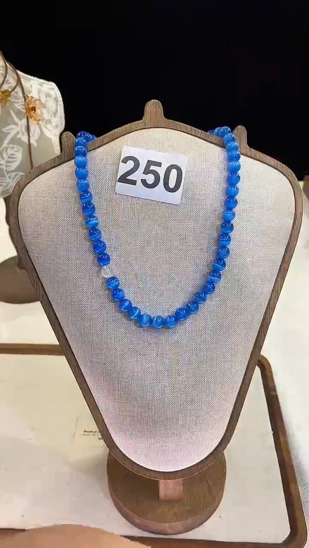 项链钛钢淡水珍珠250