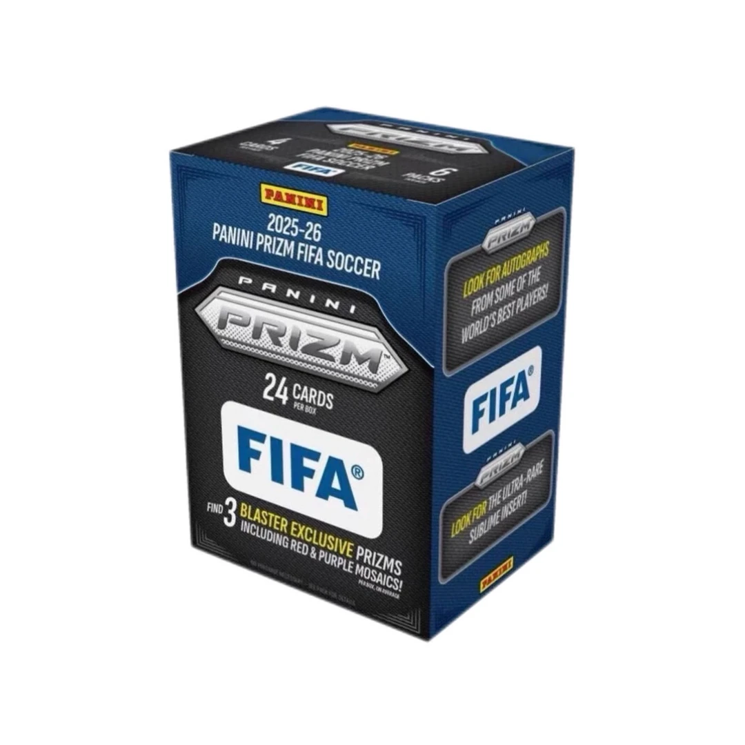 【拆盒】25-26 FIFA Prizm 手雷 足球球星卡/base一张/赠消消乐