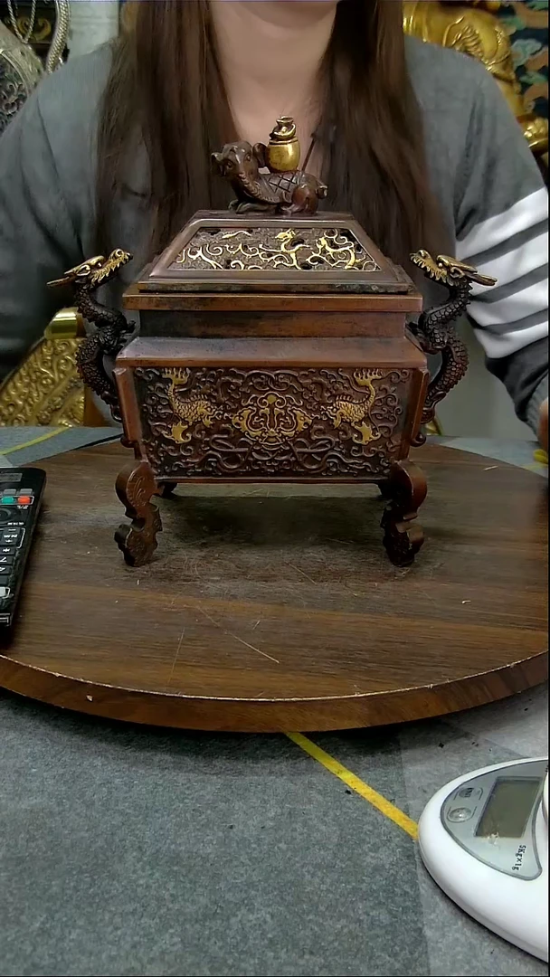 【闪购商品】炉铜像造像铜像收藏