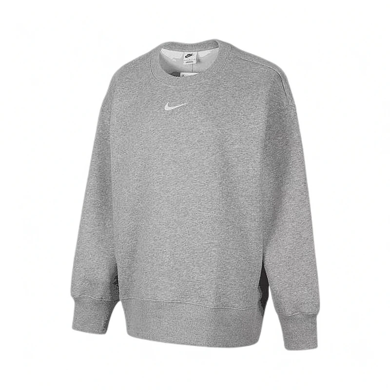 NIKE耐克女子AS W NSW PHNX FLC OS LONG 加绒运动卫衣FZ4271-063