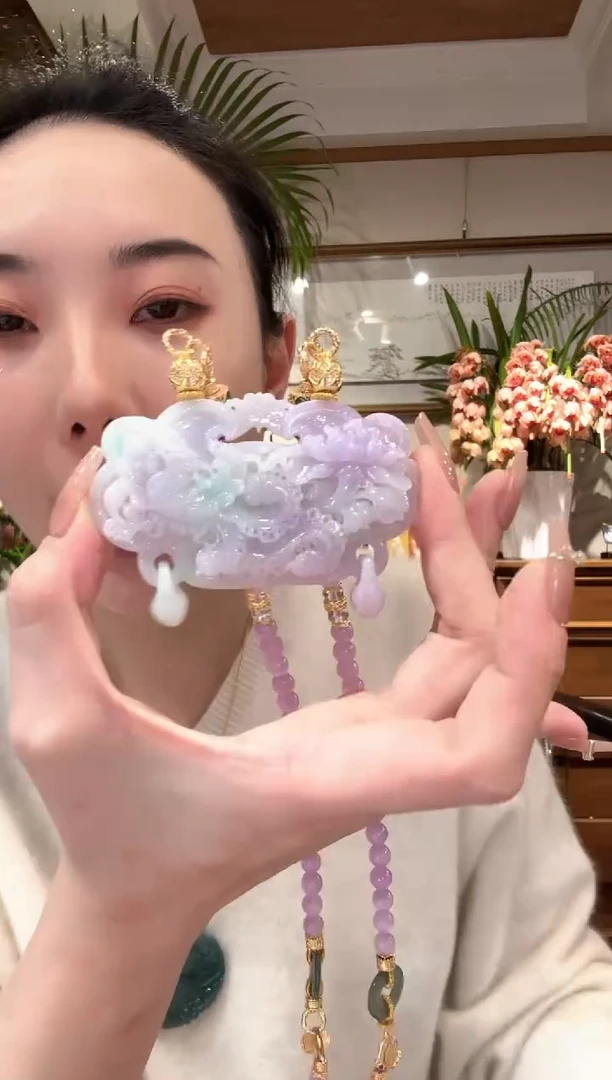 【闪购商品】翡翠颈饰未镶嵌国风